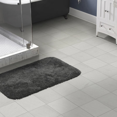 Treye Nylon Bath Rug with Non-Slip Backing