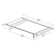 Palram - Canopia Bremen 3' 1" D Acrylic Gray Stationary Slope Door and Window Awning