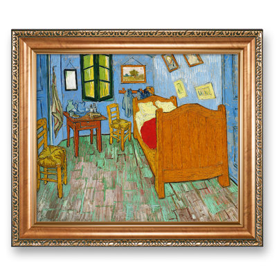 " Bedroom In Arles " by Vincent Van Gogh