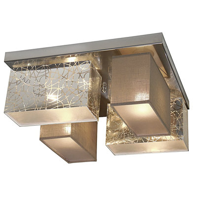 Pascoe Fabric Semi Flush Mount
