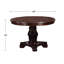 Chaise rembourrée en similicuir 5 pièces
