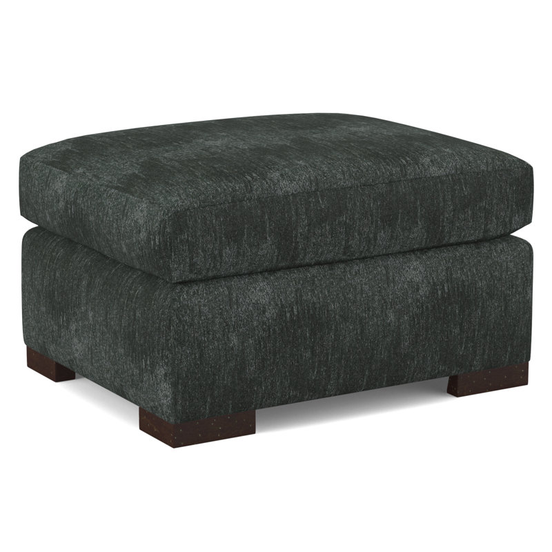 Square Ottoman, 61597-78, Weathered Gray