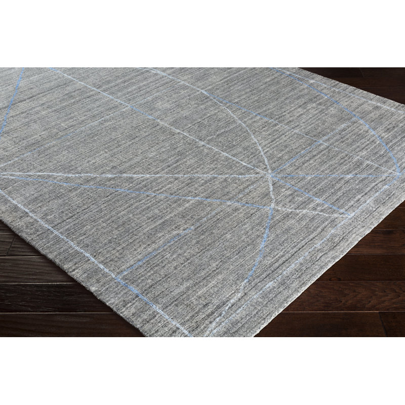 Seifert Viscose Indoor Rug, Rectangle 6' x 9'