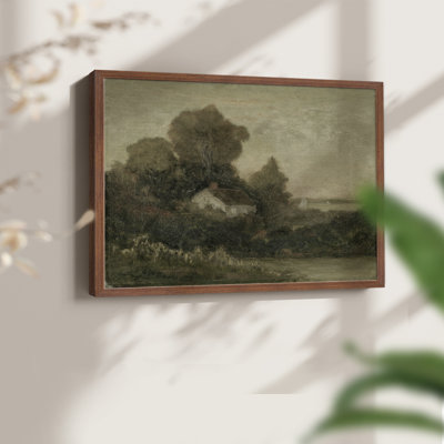Paysages rétro-DCCXVI-Reproduction encadrée - réversible