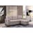 84" Sectional With Sleeper, Storage & 85.05 In. Width Specification Gray Sleeper Storage, L-Shape Design