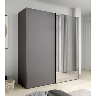 Alfaro 2 Door Manufactured Wood Wardrobe