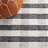Striped Kilim 807 Area Rug In Black / Ivory-2058651053