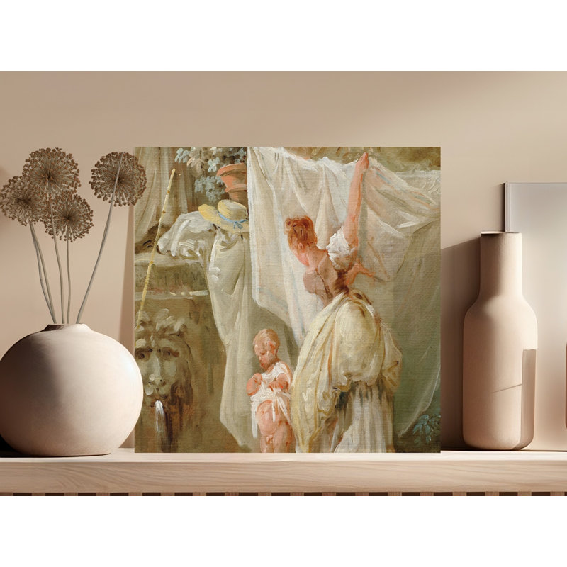 Kahn Wrapped Canvas Print Set, 12x12