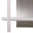  71" Catalina Fluted Wood Etagere, Cream