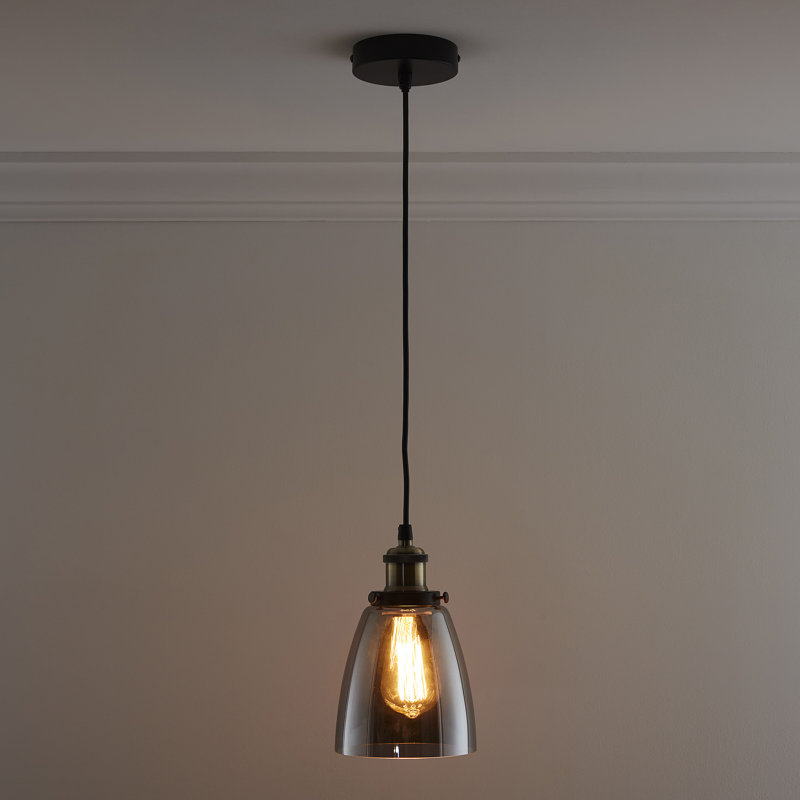 Cisneros 1 - Light Pendant, Smokey