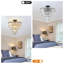 Plafonnier - lustre en cristal 20 po, luminaire encastré de luxe moderne 10 lumières-1978131659
