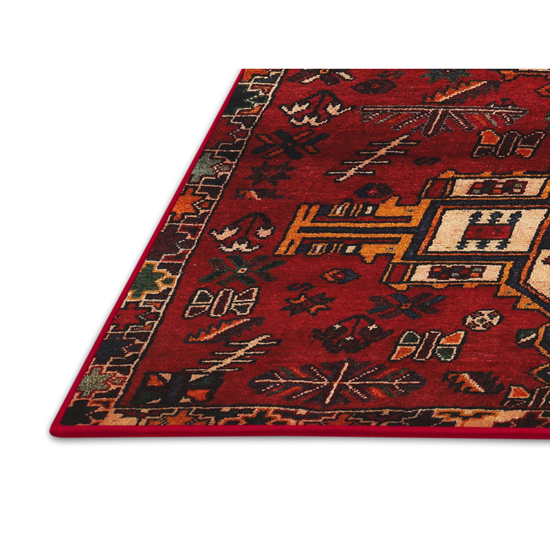 Oriental Indoor Rug, Rectangle 7' x 9'