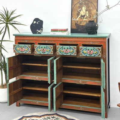 Retro Painted High-End Sideboard