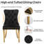 Ensemble de salle à manger rond de luxe avec chaise capitonnée-1208304905-1208304919-1208304926