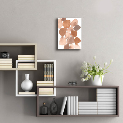 Wrought Studio™ 'Boho Beautiful 2 Brown' by Moira Hershey Acrylic Glass Wall Art
