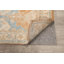 Tapis de couloir en Tapis décoratif laine de noué à la main New Age bleu/beige de conception unique 2 pi 8 po x 10 pi 2 po New Age