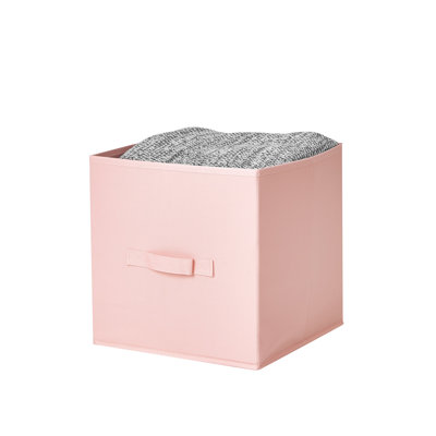 Fold Up Cube - TUSK® College Storage - Rose Quartz