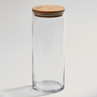 Pot de rangement en verre