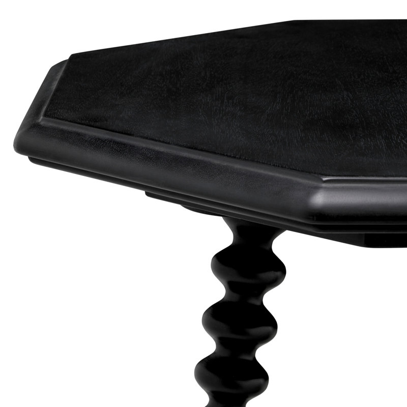Side Table Laredo Classic Black Finish