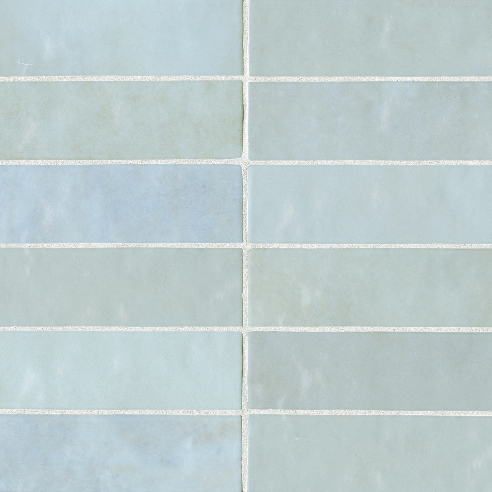 Cloe 2.5" x 8" Ceramic Tile, Baby Blue