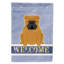 Polyester 2 côtés 40 x 28 po welcome drapeau maison-73943369