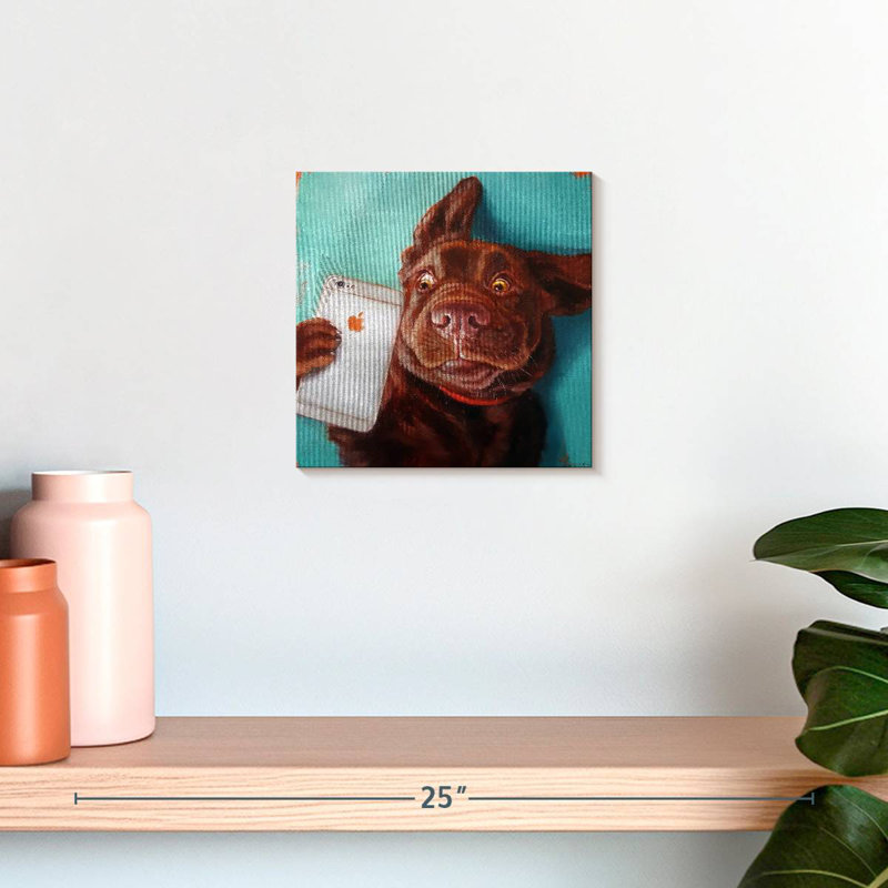 Ketti Dog Selfie, H 10 po x l 10 po