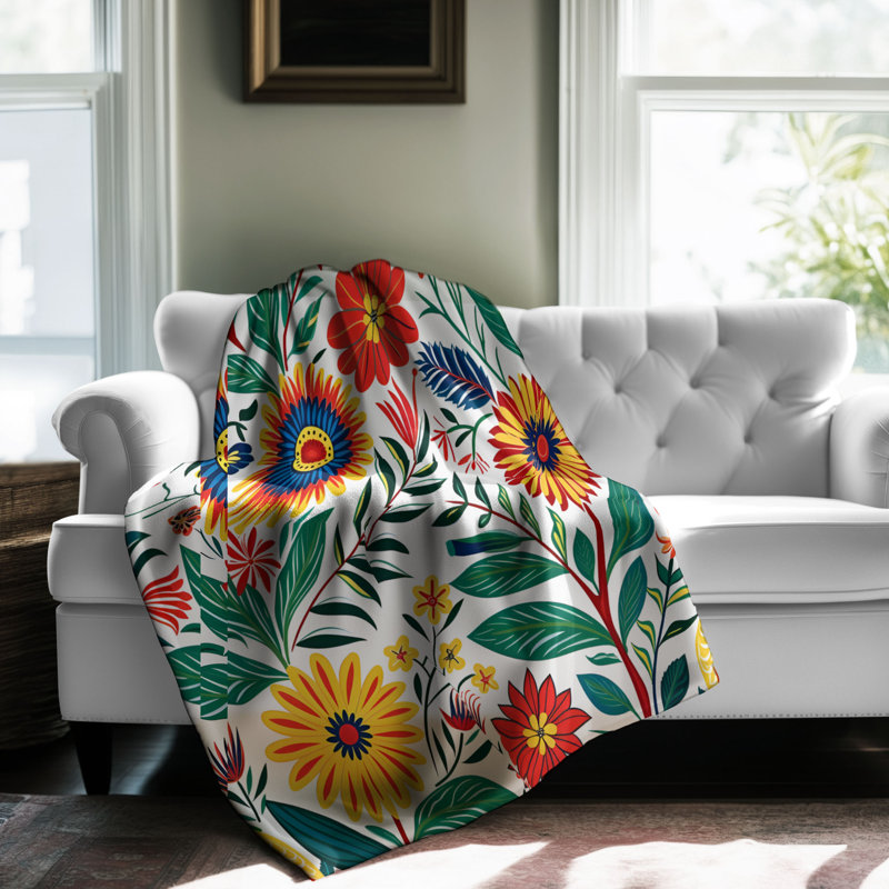 Palette Mexicana Petal - 1 pièce Sherpa Premium, Grand lit