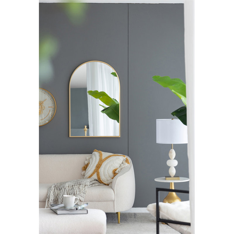 Miroir d'appoint arqué, 36 po x 24 po