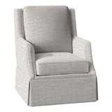Savannah Skirted Swivel Glider