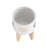 Includes plant rack flower pots