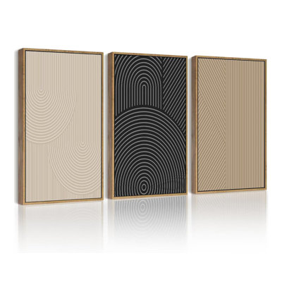 3 Piece Wrapped Canvas Print