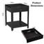 Table basse moderne avec rangement sécurisé - verrou d'empreintes digitales et compartiment caché-791036441