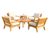 Noida Outdoor 5 - Piece Conversation Set