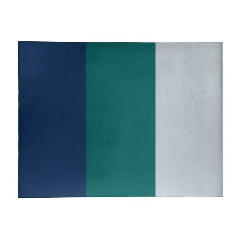 Chenille Striped Indoor Rug, Rectangle 5' x 7'