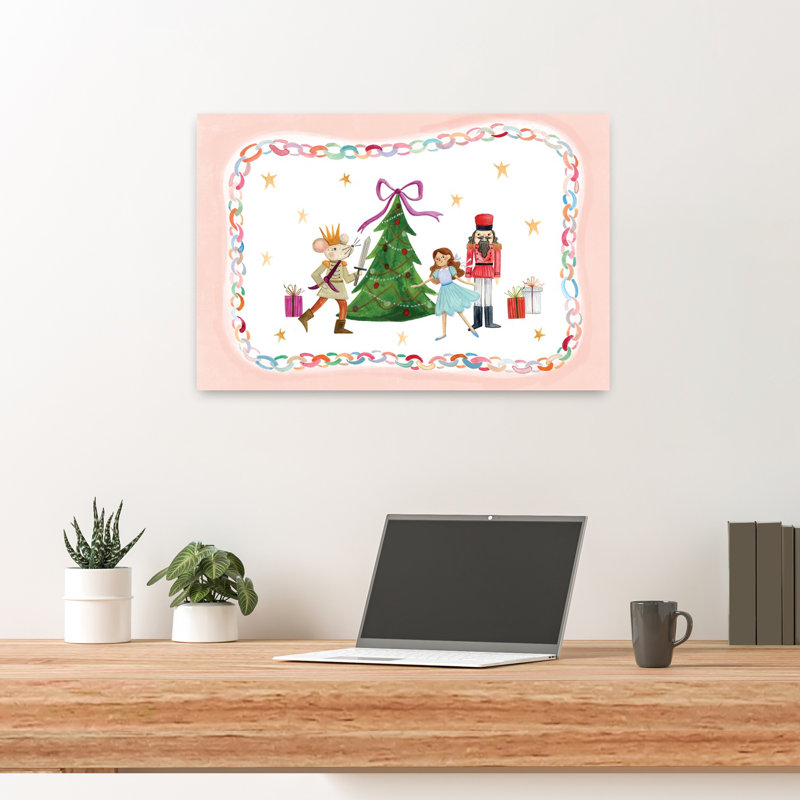Nutcracker Scene Predailys by Rachel Nieman - Wrapped Canvas Print, 40.64cm H x 60.96cm W