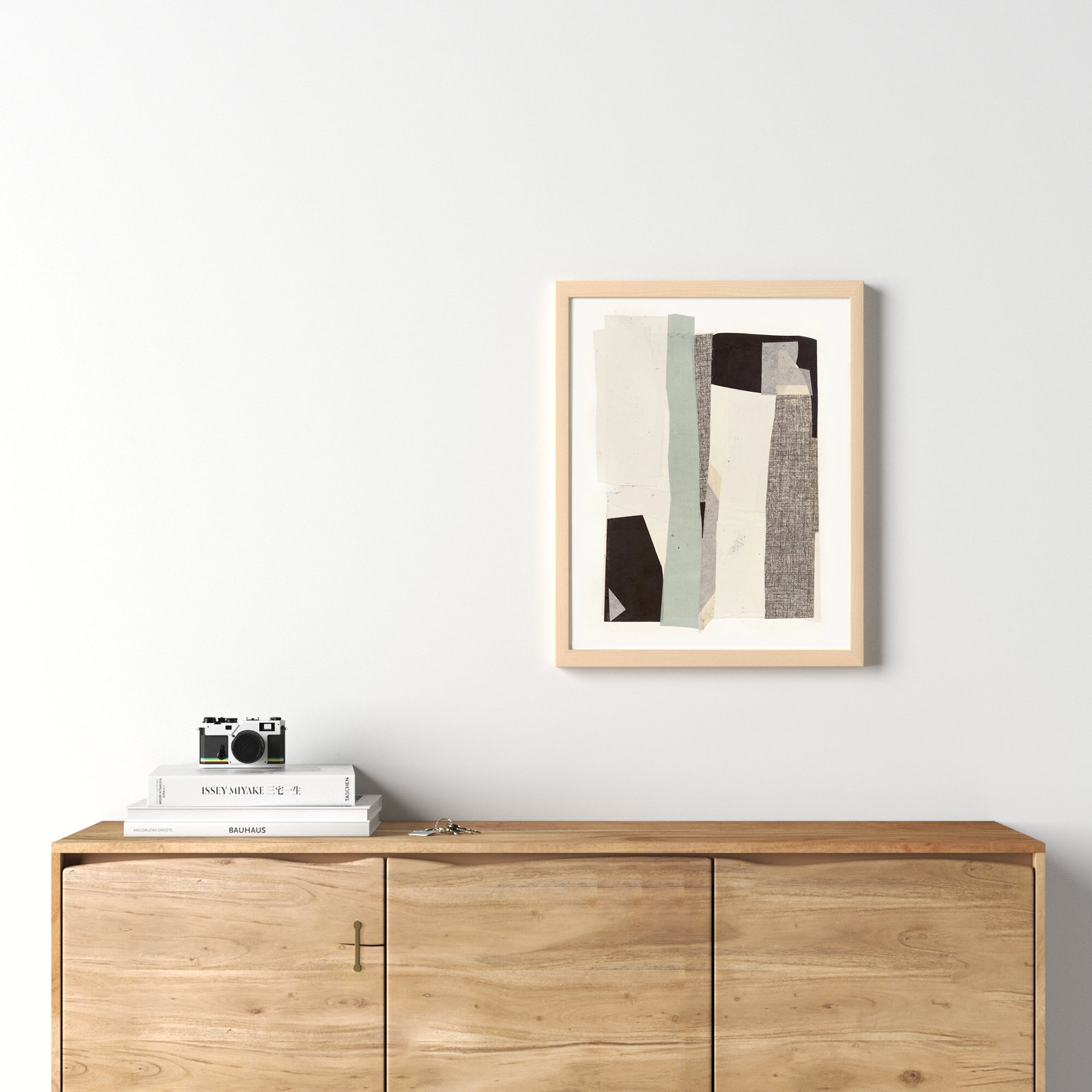Lise "This Way to Spring" Painting, Maple, 25" H x 20" W x 1.25" D