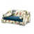 Motif floral bleu est en rupture de stock
