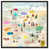 Toile avec cadre noir