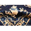 Petit tapis chinois antique Foo Dog