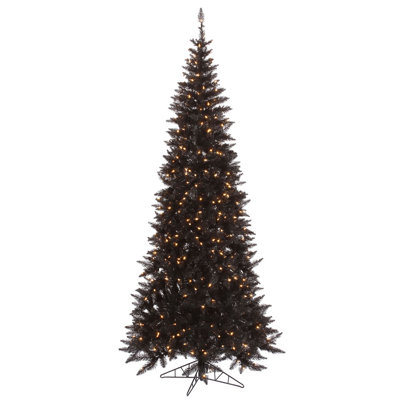 Slaytonville Black Fir Slim Artificial Christmas Tree