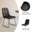 5-Piece Dining Table and Chairs ,Dining Room Set with 4 Modern Chairs-64484359-64484357