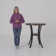 Luker Nailhead Trim Pub Table