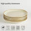 Assiette plate en grès 10,25 po Leny-1286734947