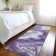 Machine Washable Indoor/Outdoor Cinead ACN1706 Purple Rug