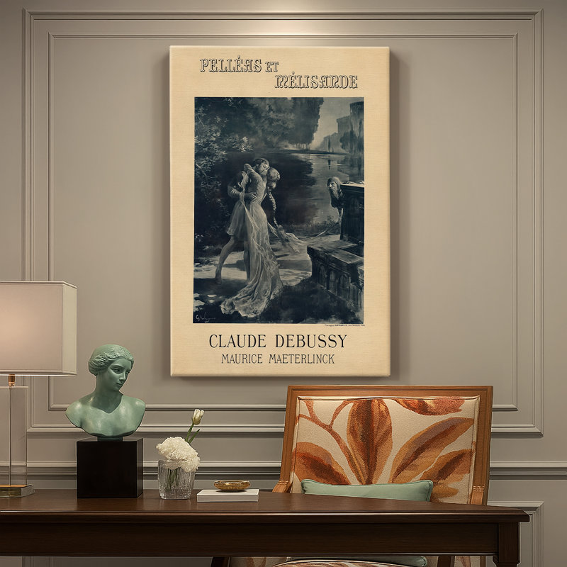 Pelléas et Mélisande (affiche de l'Opéra), 18 x 27