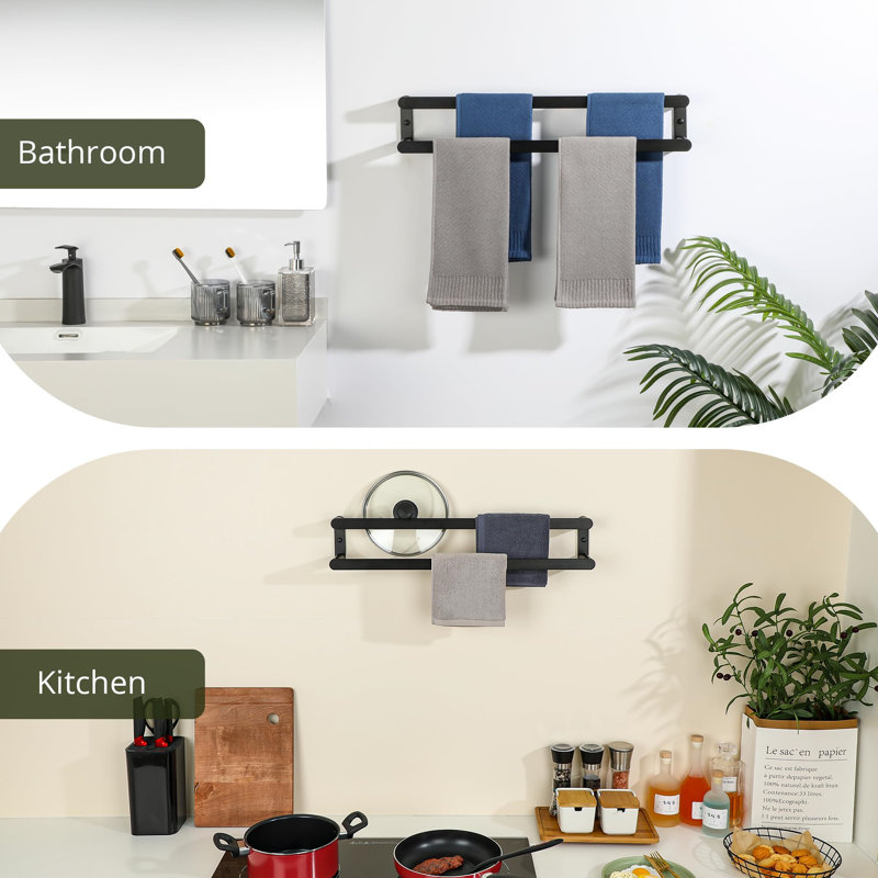 Calyx Wall Towel Rack