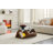 Multi-Storage Tempered Glass & MDF Coffee Table
