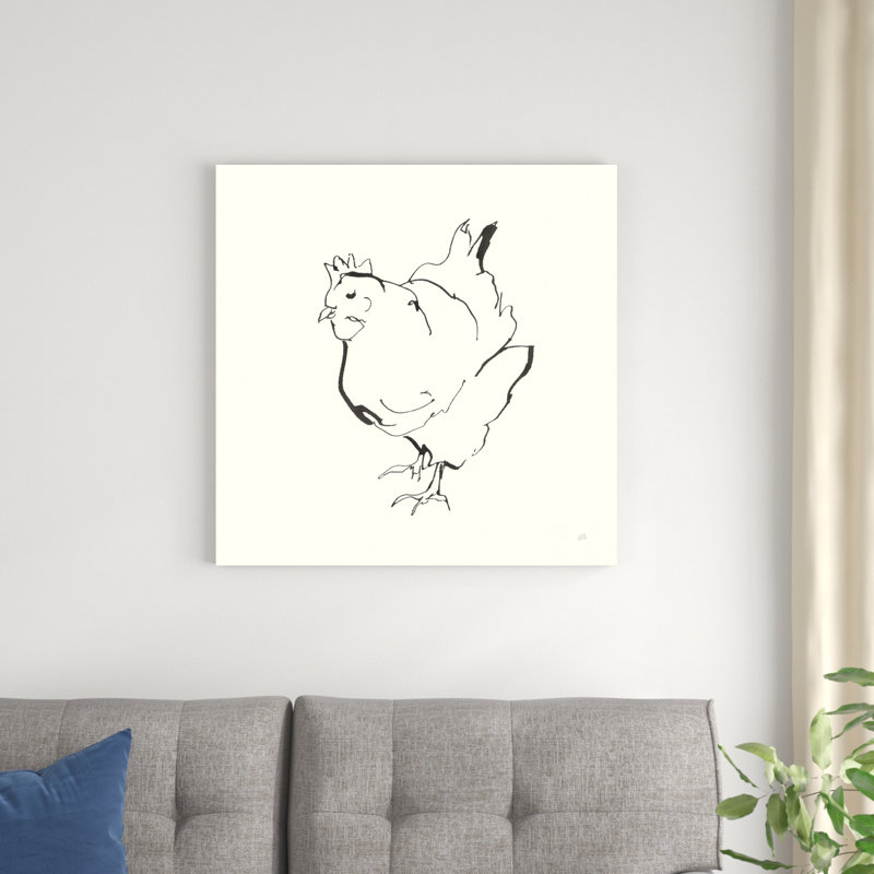 Line Chicken II, H 30 po x l 30 po