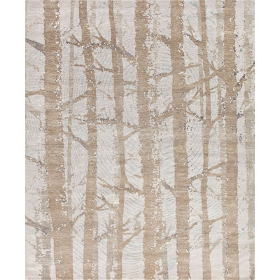 Contemporary Floral Area Rug