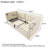 Modern Upholstered Tufted Daybed with USB & Type-C Charging-1519148754